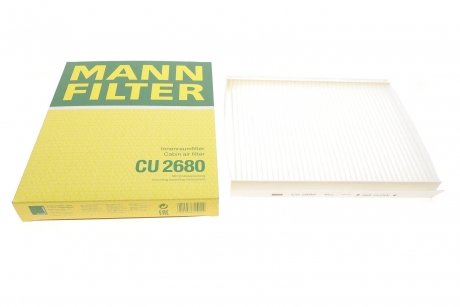 Фильтр, воздух во внутренном пространстве MANN CU 2680 (фото 1)