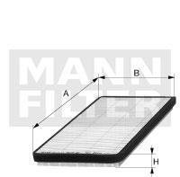 Фильтр салона MANN CU30581