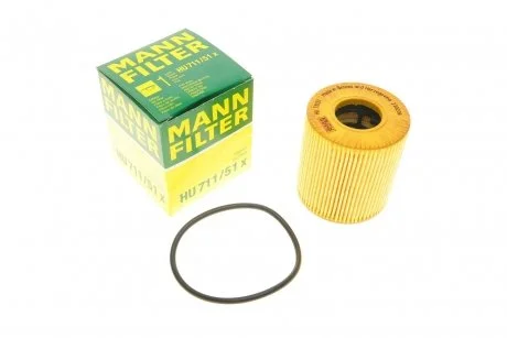 Фільтр масляний MANN HU 711/51x