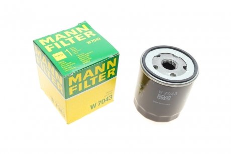 Фильтр масляный MANN W7043 (фото 1)