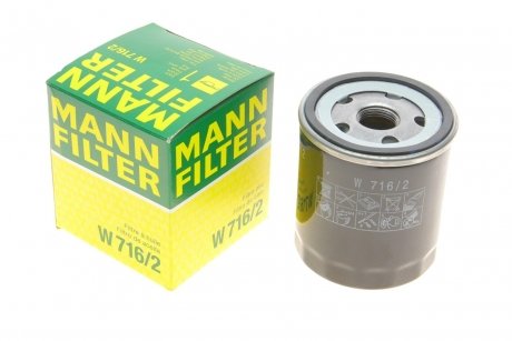 Масляный фильтр MANN W7162