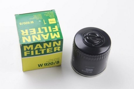 Масляный фильтр MANN W 920/8 (фото 1)