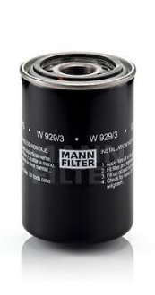 Масляный фильтр -FILTER MANN W 929/3