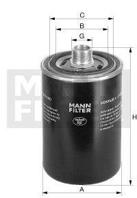 Гидрофильтр, автоматическая коробка передач MANN WD9404