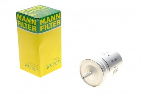 Фильтр топливный Golf IV/T5/A3 1.6/1.8/A4/A6 00>/Octavia >04 (бензин) -FILTER MANN WK 730/1