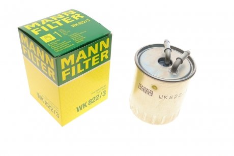 Фильтр топливный E/S/G/M CDI OM628 00> -FILTER MANN WK 822/3 (фото 1)