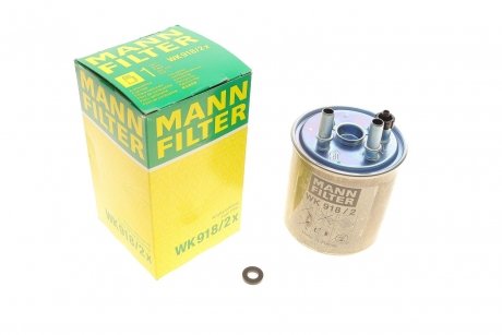 Фильтр топливный (выр-во) MANN WK918/2X (фото 1)