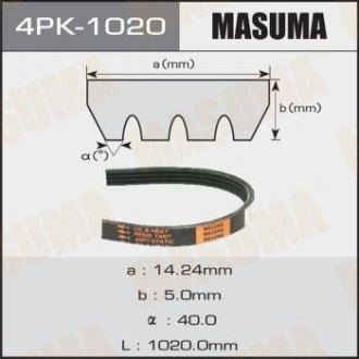 MASUMA 4PK1020 (фото 1)
