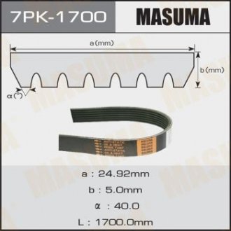 MASUMA 7PK1700 (фото 1)