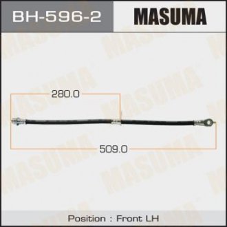 Шланг тормозной MASUMA BH5962
