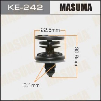 Кліпса (кратно 50) MASUMA KE-242 (фото 1)