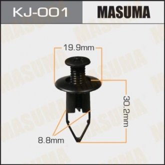 Клипса (кратно 50) MASUMA KJ-001 (фото 1)