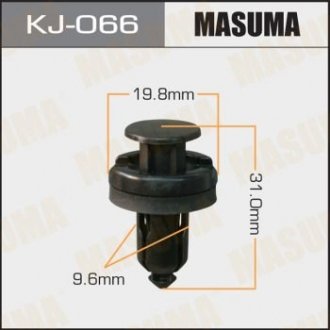 Клипса (кратно 50) MASUMA KJ-066 (фото 1)