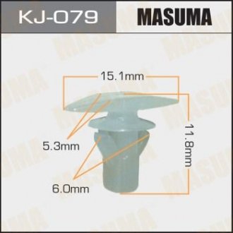 Клипса (кратно 50) MASUMA KJ-079 (фото 1)