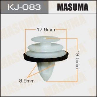 Клипса (кратно 50) MASUMA KJ-083 (фото 1)
