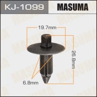 Клипса (кратно 50) MASUMA KJ-1099