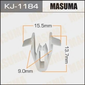 Клипса (кратно 50) MASUMA KJ-1184 (фото 1)