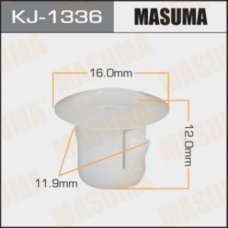 Клипса (кратно 50) MASUMA KJ-1336 (фото 1)