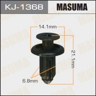 Клипса (кратно 50) MASUMA KJ-1368 (фото 1)