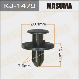 Клипса (кратно 50) MASUMA KJ-1479 (фото 1)