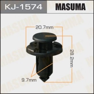 Клипса (кратно 50) MASUMA KJ-1574 (фото 1)