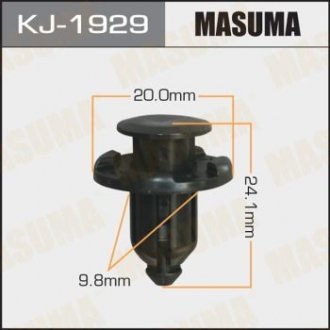 Клипса (кратно 50) MASUMA KJ-1929