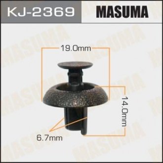 Клипса (кратно 50) MASUMA KJ-2369 (фото 1)