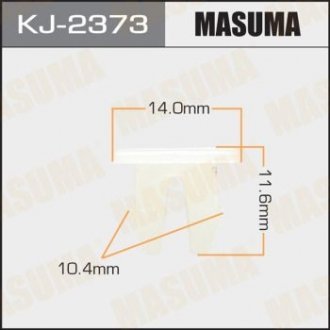 Клипса (кратно 50) MASUMA KJ-2373 (фото 1)