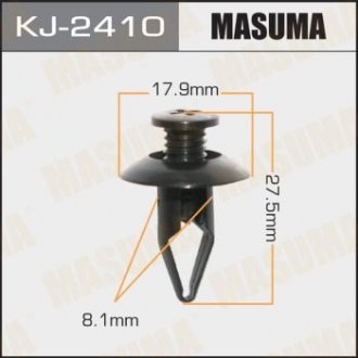 Клипса (кратно 50) MASUMA KJ-2410 (фото 1)