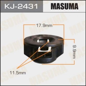 Клипса (кратно 50) MASUMA KJ-2431 (фото 1)