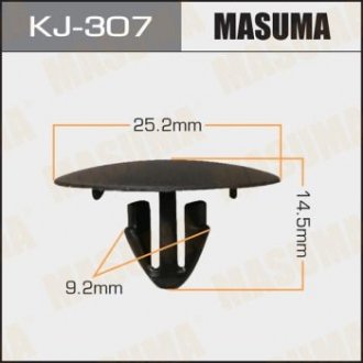Кліпса (кратно 50) MASUMA KJ-307