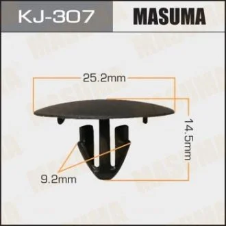 Клипса (кратно 50) MASUMA KJ-307