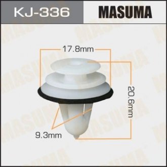 Клипса (кратно 50) MASUMA KJ-336 (фото 1)