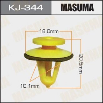 Клипса (кратно 10) MASUMA KJ344 (фото 1)