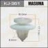 Клипса (кратно 50) (KJ-361) MASUMA