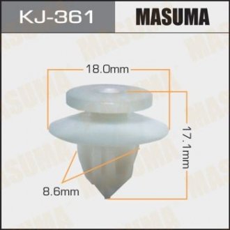 Клипса (кратно 50) MASUMA KJ-361