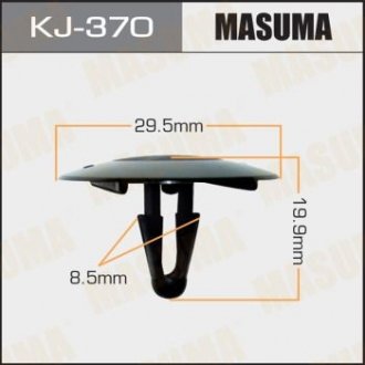 Клипса (кратно 50) MASUMA KJ-370 (фото 1)