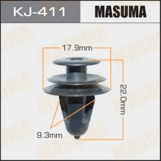 Кліпса (кратно 10) MASUMA KJ411 (фото 1)