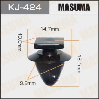 Кліпса (кратно 10) MASUMA KJ424 (фото 1)