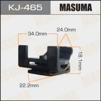 Клипса (кратно 50) MASUMA KJ-465 (фото 1)
