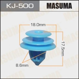 Клипса (кратно 50) MASUMA KJ-500