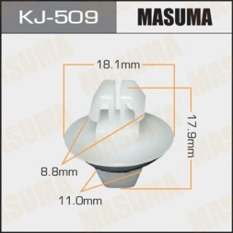 Клипса (кратно 50) MASUMA KJ-509 (фото 1)