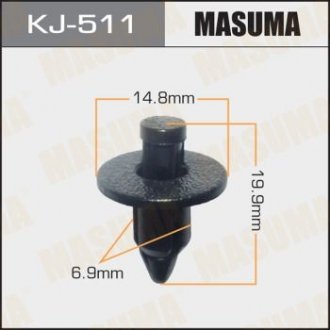 Клипса (кратно 10) MASUMA KJ511 (фото 1)