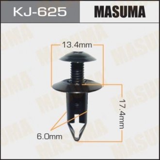 Клипса (кратно 50) MASUMA KJ-625 (фото 1)