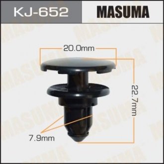 Клипса (кратно 50) MASUMA KJ-652