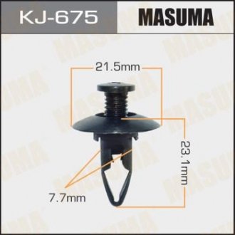 Клипса (кратно 50) MASUMA KJ-675