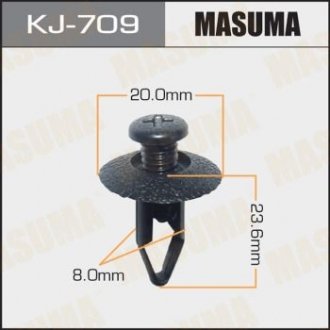Клипса (кратно 10) MASUMA KJ709 (фото 1)