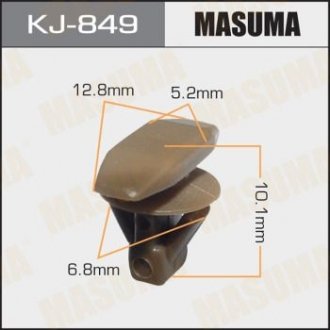 Клипса (кратно 50) MASUMA KJ-849 (фото 1)