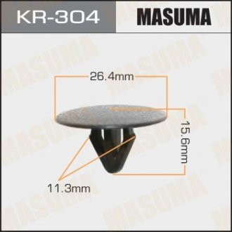 Клипса (кратно 50) MASUMA KR-304