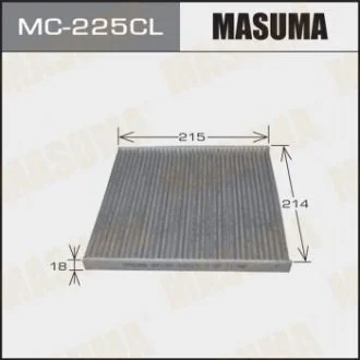 Фильтр салона AC-102 угольный MASUMA MC225CL